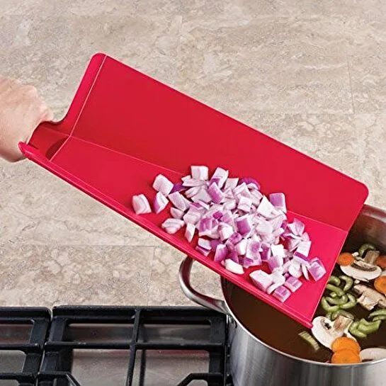 Joseph Joseph 60042 Kırmızı Katlanabilir Kesme Tahtası L 48x27x1.5 cm